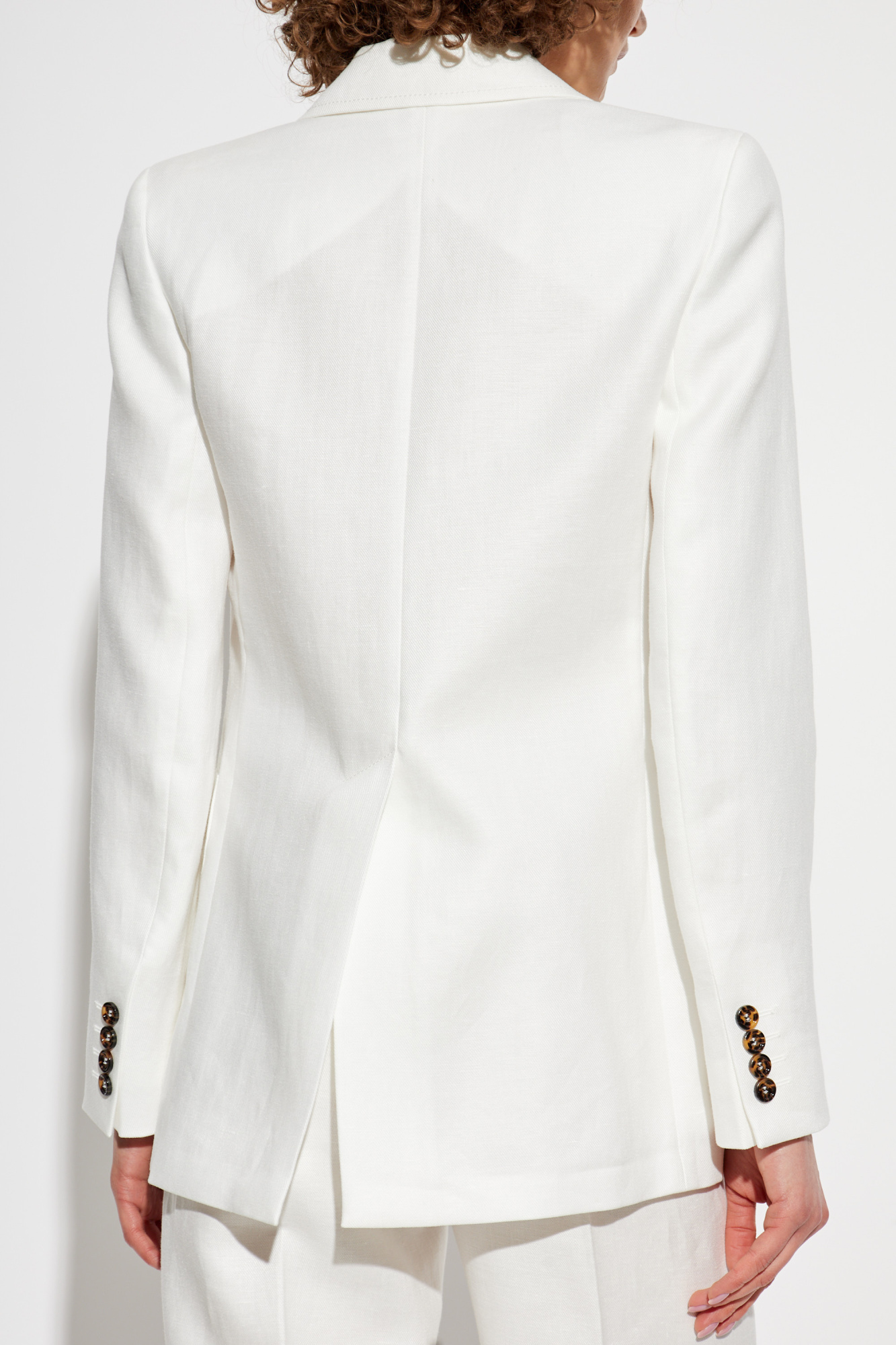 White Linen blazer Guglia Max Mara - Vitkac France